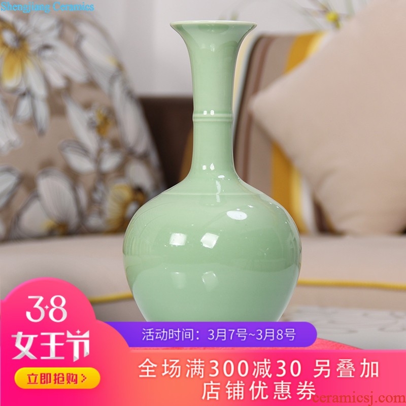 Jingdezhen ceramic vase 207 blue and white porcelain vases, flower home sitting room creative furnishing articles handicraft ornament