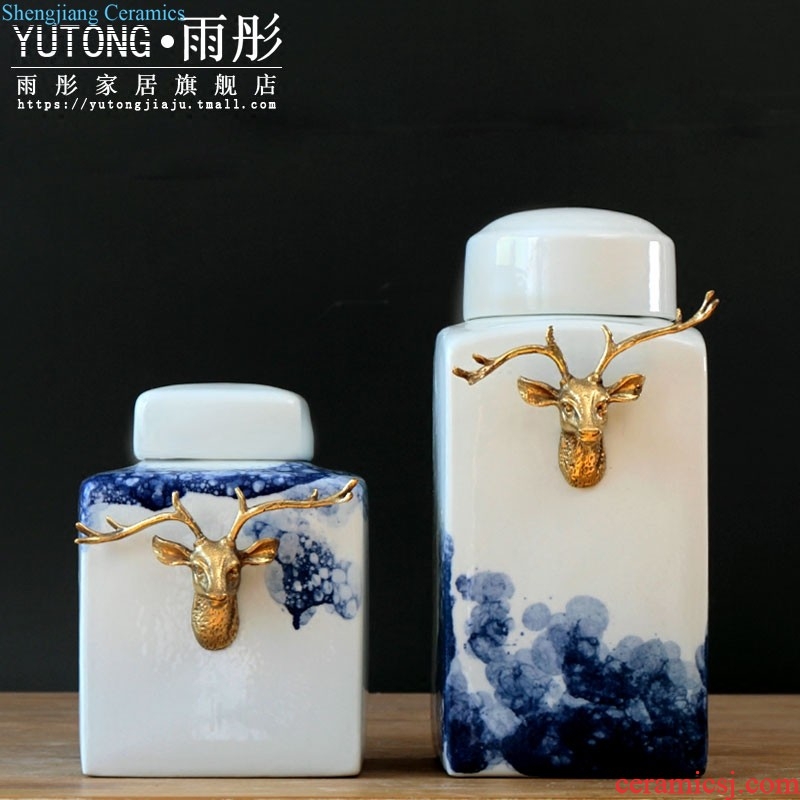 Beautiful blossoms keep moment Jingdezhen ceramic clay/ceramic celadon hand knead lotus flower gift boxes