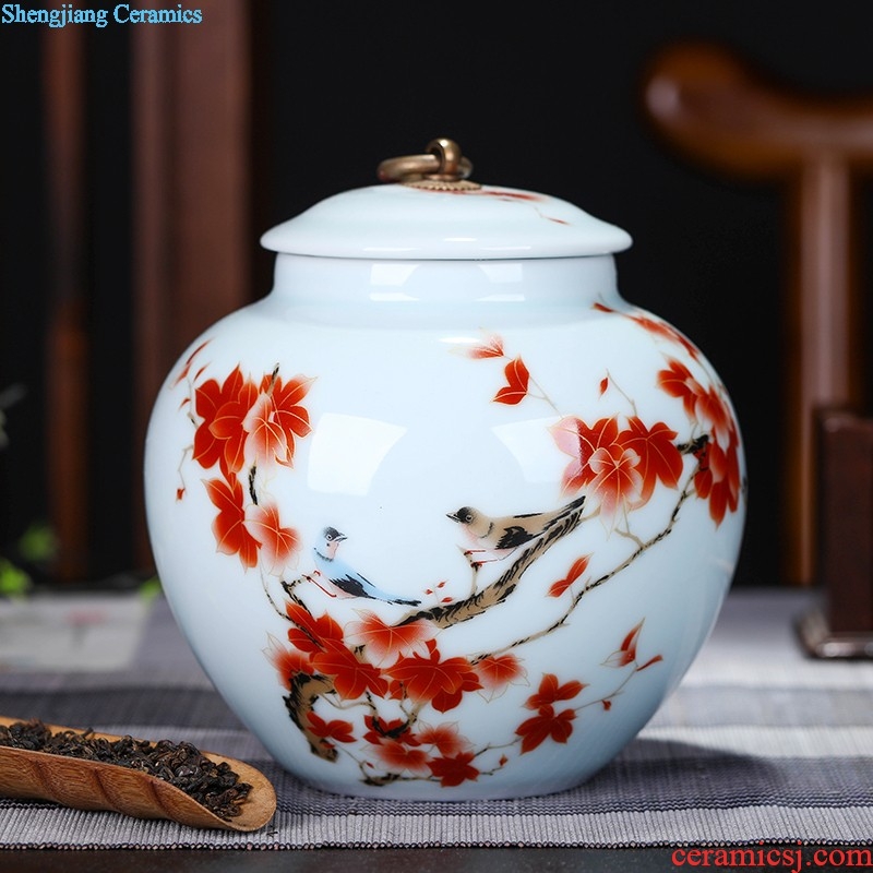 To make Imitation of jingdezhen ceramics kiln vase Chinese style restoring ancient ways furnishing articles Adornment household decoration process