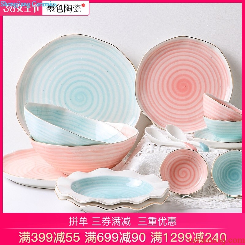 Japanese household small plate creative dishes flavor dish dip vinegar dish of a plate Ceramic bone dish dish snack plate