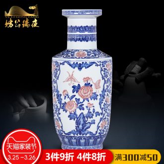Jingdezhen ceramics industry enamel paint jinling twelve women of celestial vase furnishing articles home decor collection