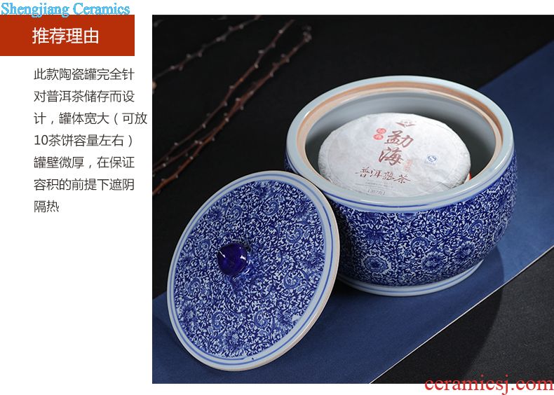 Jingdezhen famous masterpieces ceramic hand-painted pastel the ancient philosophers picture porcelain antique porcelain send leadership furnishing articles in the living room