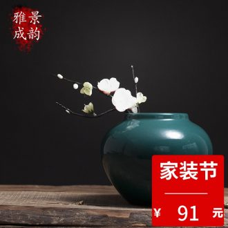 Jingdezhen ceramic new Chinese vase furnishing articles household act the role ofing is tasted the living room table decoration porcelain vase handicraft