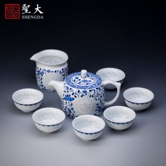 Santa jingdezhen ceramic tureen lid buy hand painted green Hualien disc all hand tea tea accessories cover lid