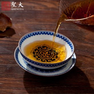 Clearance rule kung fu ceramic teapot colored enamel paint wrap lotus flower grain teapot all hand of jingdezhen tea service