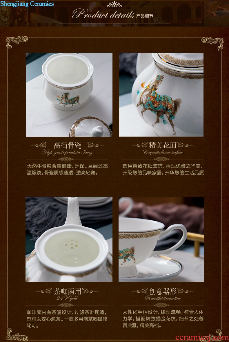 Dishes in the jingdezhen glaze temperature bone porcelain tableware bowl dish dish bowl household bone porcelain plate suit Chinese style