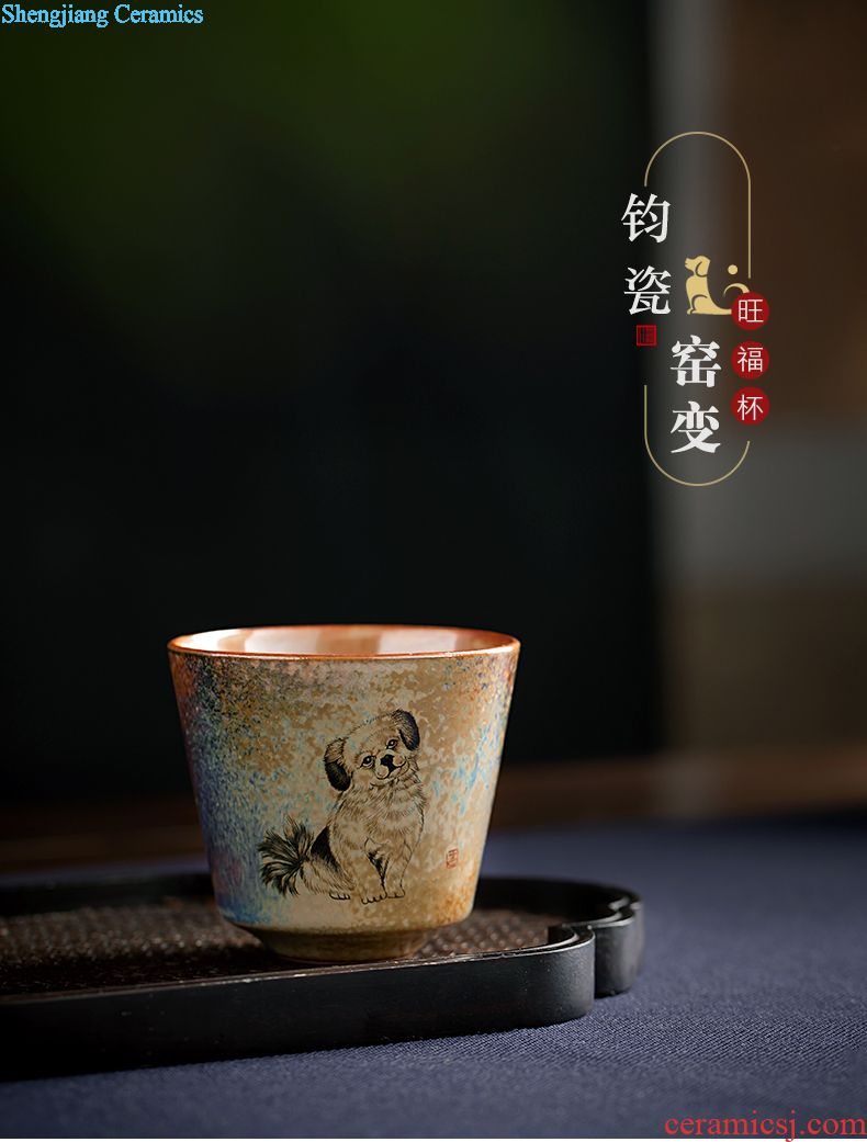Your kiln kung fu tea kettle ceramic teapot azure slicing single pot of your porcelain household small xi shi pot