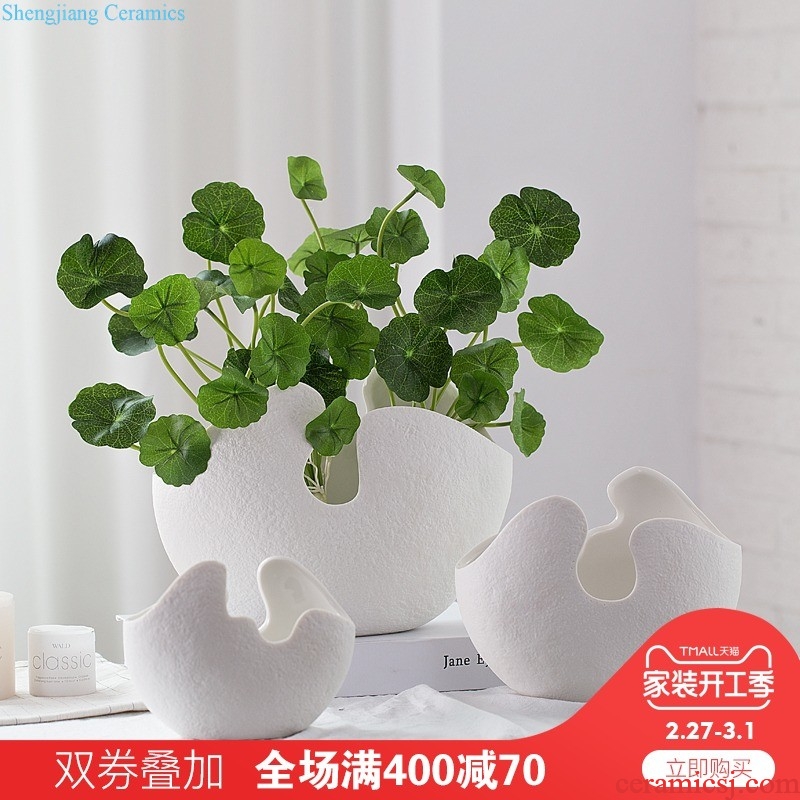 Mr Han mei home sitting room ark adornment furnishing articles wedding present ceramic paint couples like decoration in 21056