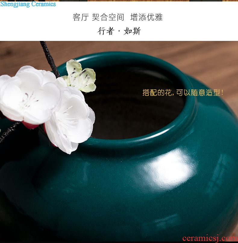 Jingdezhen ceramic new Chinese vase furnishing articles household act the role ofing is tasted the living room table decoration porcelain vase handicraft