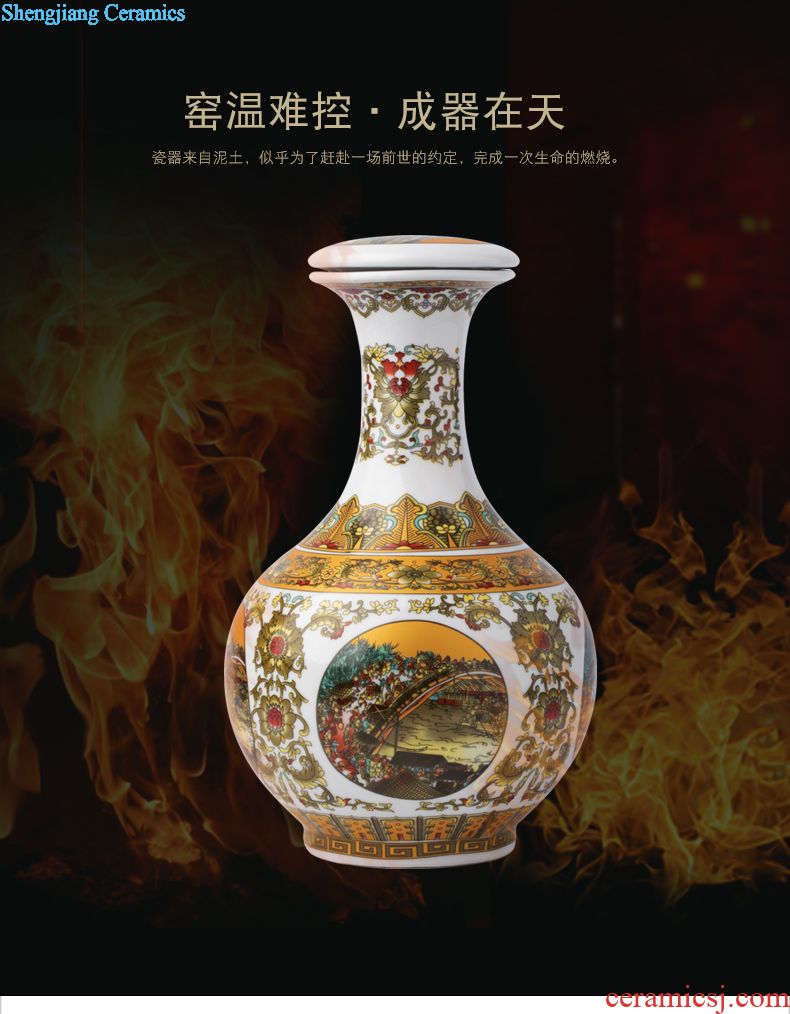 Jingdezhen ceramic bottle archaize earthenware jar of wine 1 catty 2 jins 3 jins 10 jins 5 jins of antique wine jars