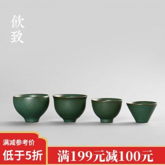 Drinking water type ceramic kiln pot bearing pot supporting ground to fine gold a pot pad dry plate thick TaoGan dip
