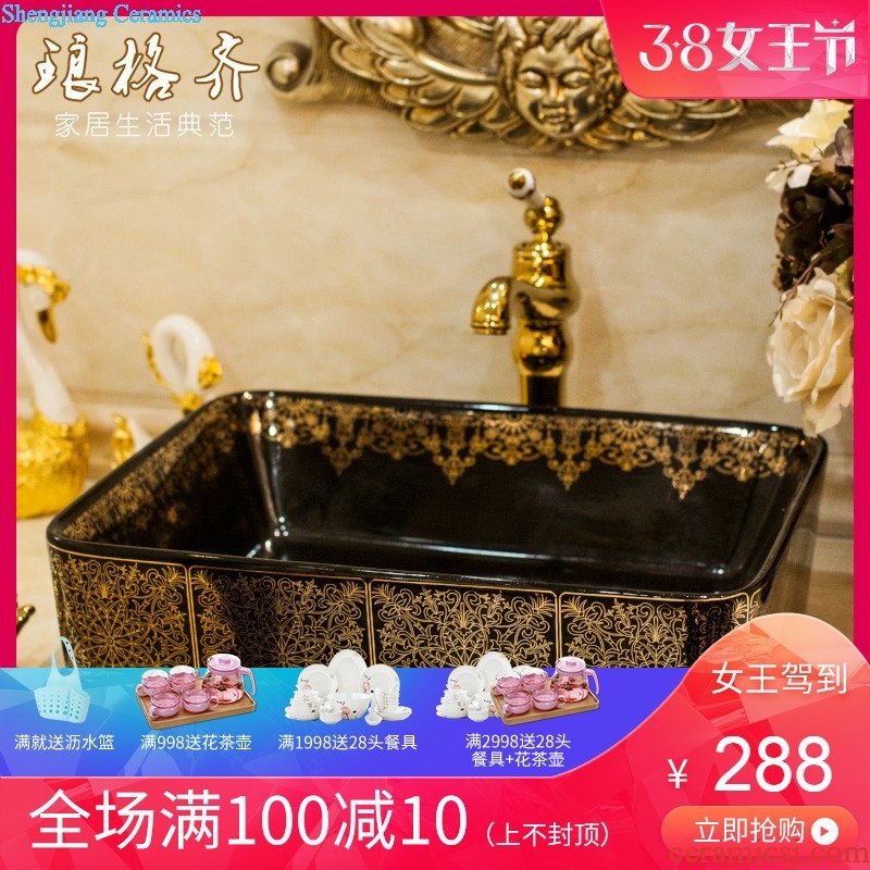 The package mail on bonsai, ceramic lavabo that defend bath lavatory basin art basin of flowers