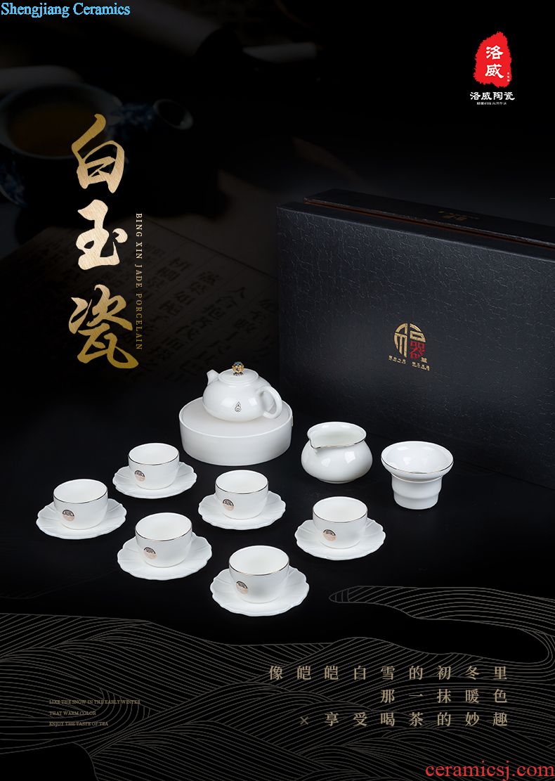 Jingdezhen tableware suit American dishes suit Creative household ceramic bowl european-style bone porcelain bowl chopsticks plate