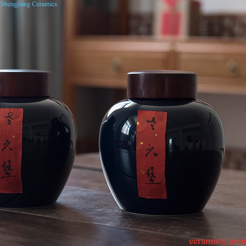 Ji blue glaze kung fu tea set a single tea cup pure manual large offerings blue master cup single cup of jingdezhen ceramics