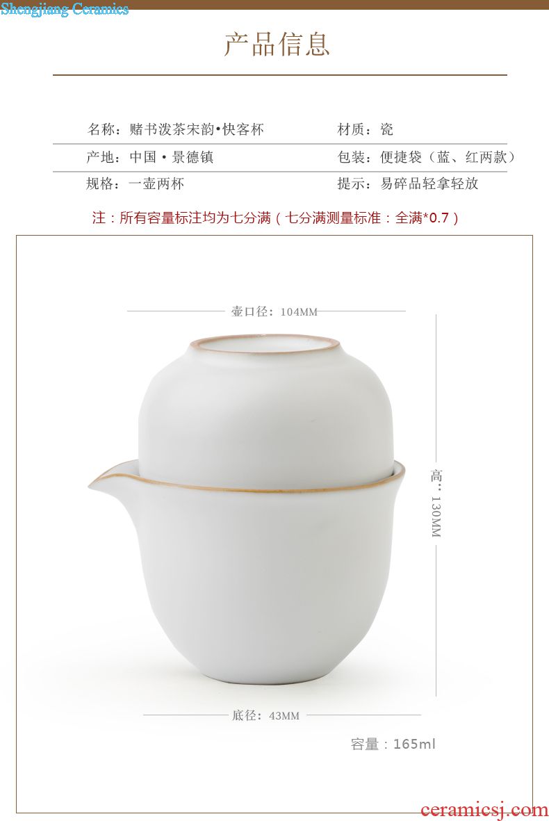 Kung fu tea cup three frequently hall jingdezhen ceramic sample tea cup hand-painted twelve flora cup tea set S42011