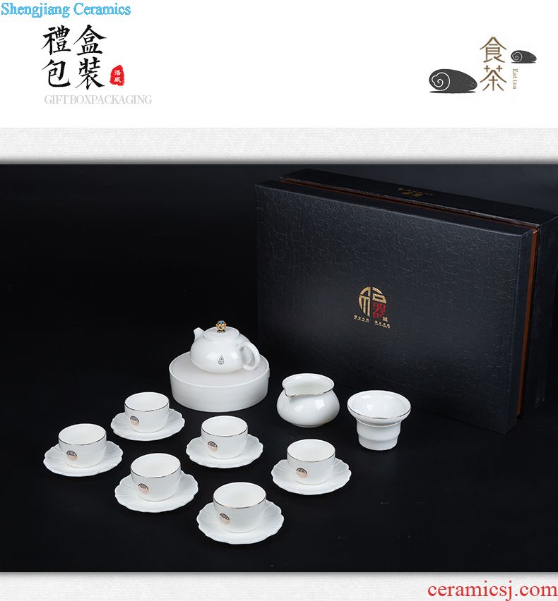 Jingdezhen tableware suit American dishes suit Creative household ceramic bowl european-style bone porcelain bowl chopsticks plate