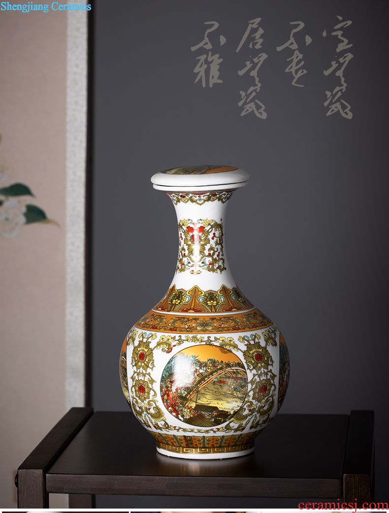 Jingdezhen ceramic bottle archaize earthenware jar of wine 1 catty 2 jins 3 jins 10 jins 5 jins of antique wine jars