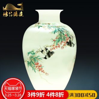 Jingdezhen ceramics furnishing articles spring breeze blows sill revlon hang dish by dish home sitting room porch decoration plate