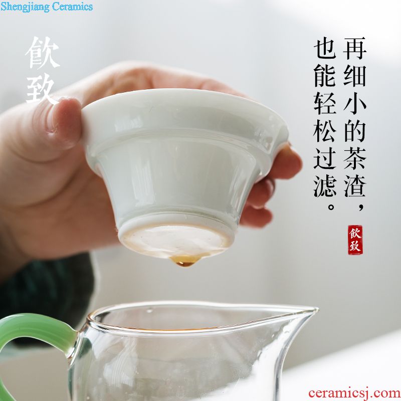 Drink to small three only tureen hand-sketching jingdezhen blue and white porcelain enamel cups tea bowl thin foetus tea by hand