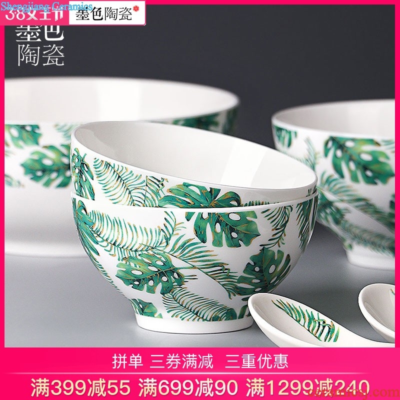 inky Jingdezhen fair exquisite eight head of tea cup handmade ceramic household tea personal single cups of tea cups