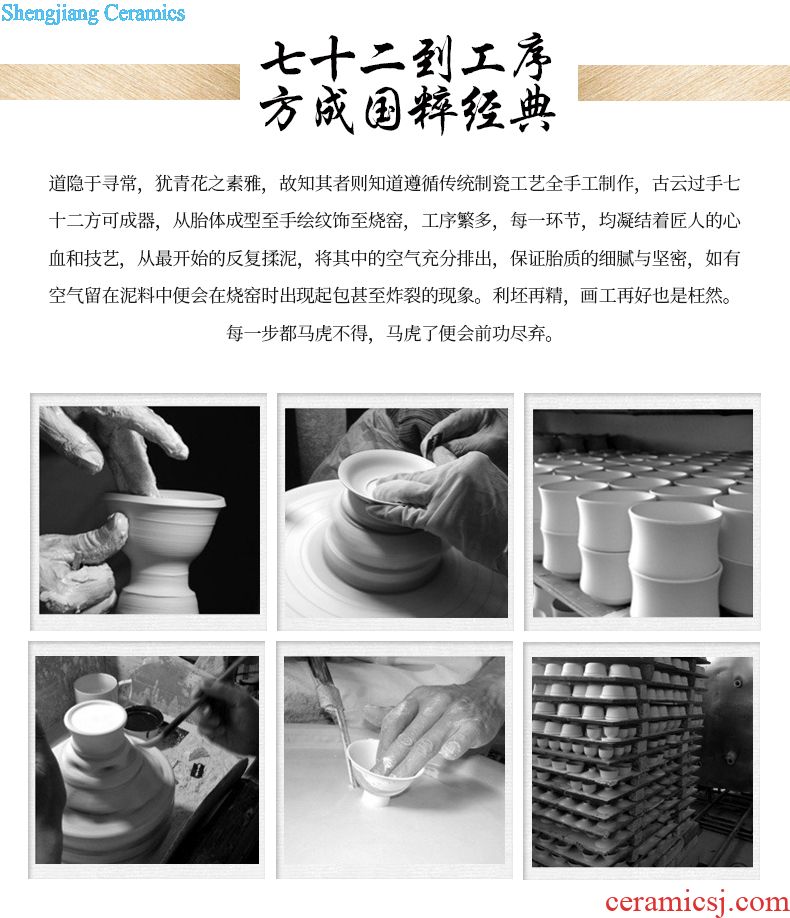 Jingdezhen tableware suit American dishes suit Creative household ceramic bowl european-style bone porcelain bowl chopsticks plate