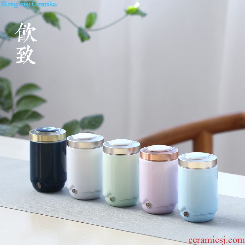 Drink to variable temmoku glaze ceramic cups zen coarse pottery product cup sample tea cup kung fu master hat to build lamp cup