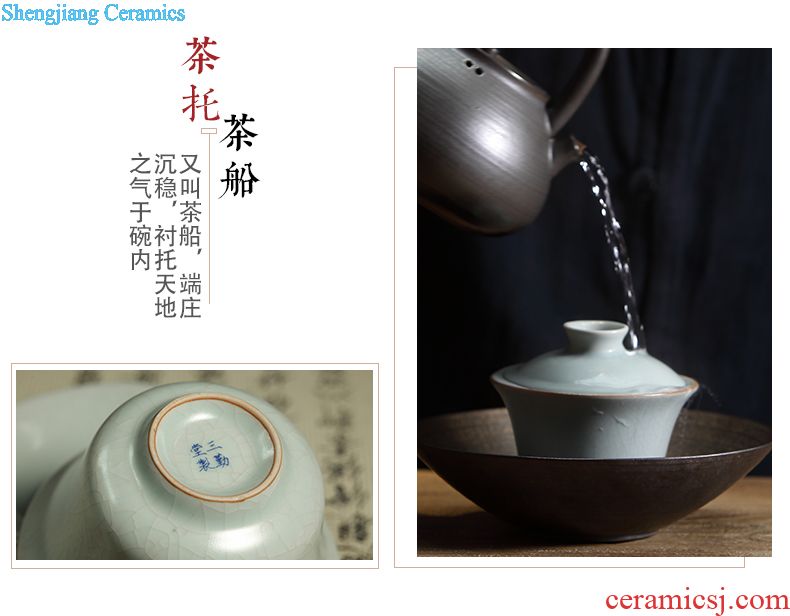 The three frequently Ruby red kung fu tea master of jingdezhen ceramic sample tea cup all hand small single cup S41092