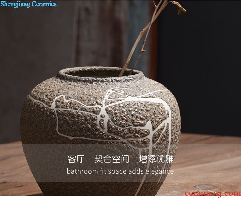 Jingdezhen ceramic vases, arts and crafts porcelain table sitting room decoration vase of new Chinese style household act the role ofing is tasted furnishing articles