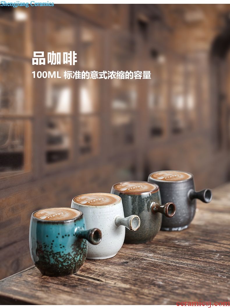 Drink to coarse after getting gold cup mat ceramic glass ceramic cup mat kung fu tea tea tea machine spare parts