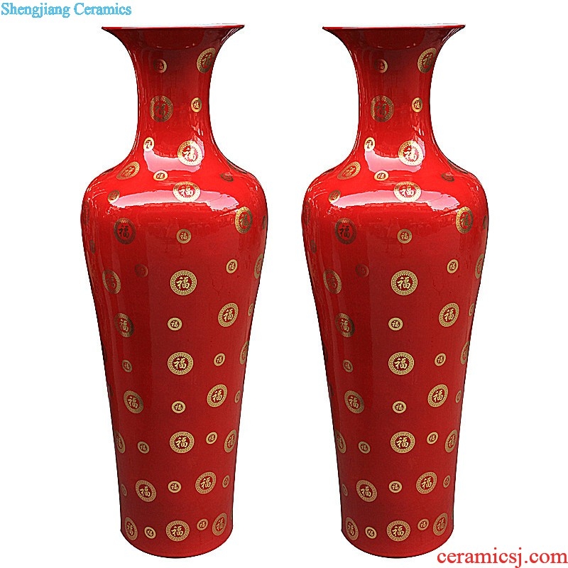 E159 jingdezhen ceramics contained sweet figure of large vase furnishing articles sitting room adornment of modern Chinese arts and crafts