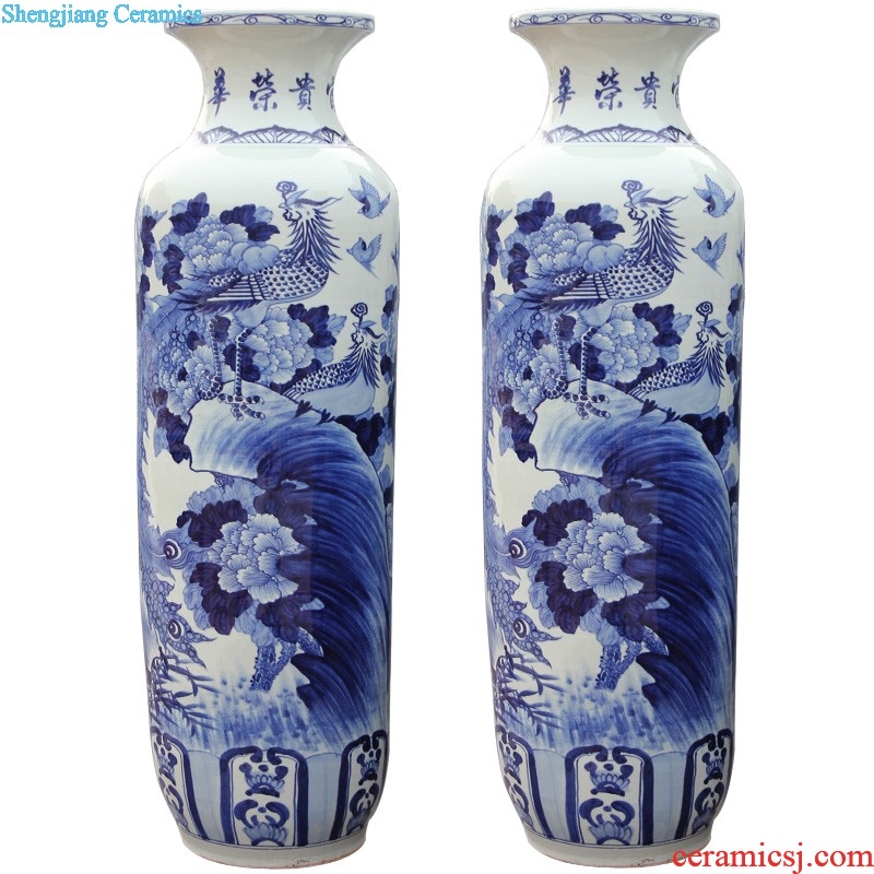 Archaize admiralty e053 jingdezhen ceramics of large vase bottles of sitting room furnishings home decoration office