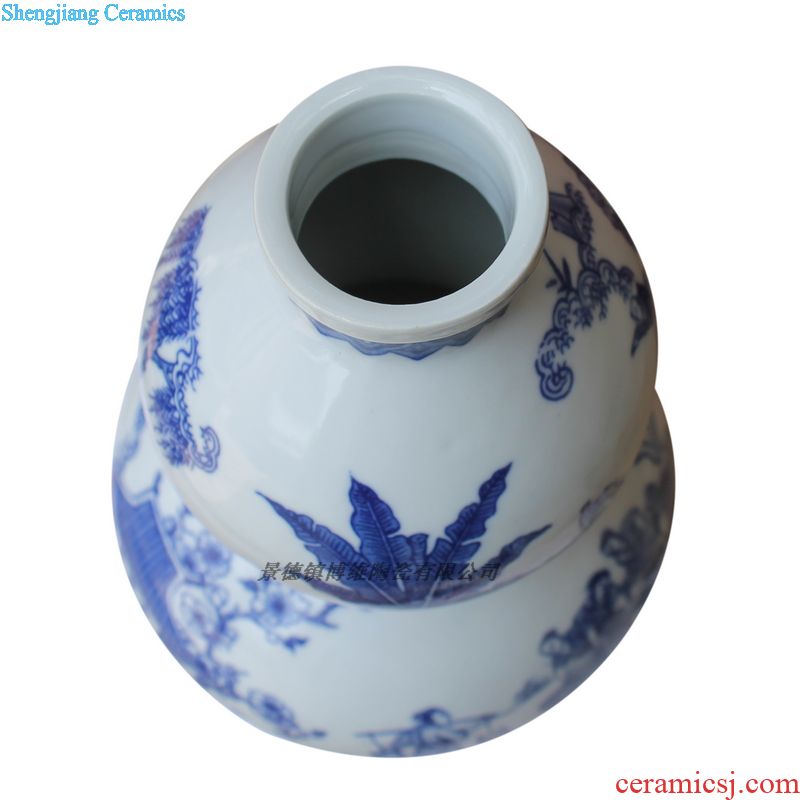 Five good big just 15 kg The bubble bottle hand-painted ceramic art collection bottle ceramic decorative vase