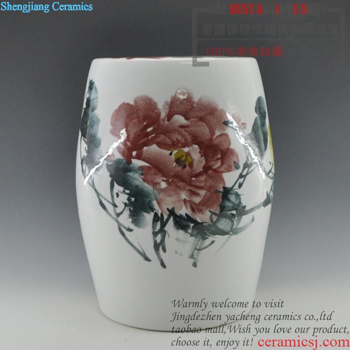 Jingdezhen ceramics by hand at the end of the tea glaze antique pen XiCha wash the ashtray fashion furnishing articles of handicraft