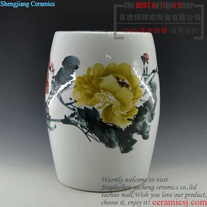 Jingdezhen ceramics by hand at the end of the tea glaze antique pen XiCha wash the ashtray fashion furnishing articles of handicraft