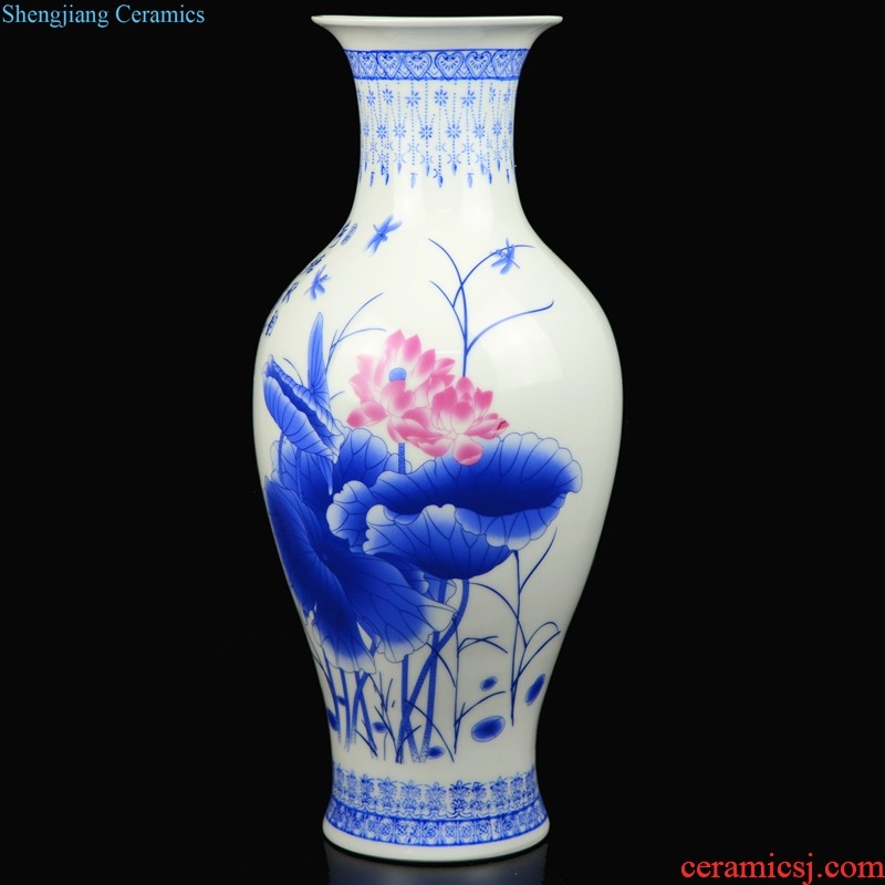 European contemporary and contracted vase furnishing articles sitting room dry flower arranging flowers home decoration ceramic flowers dancing orchid suits