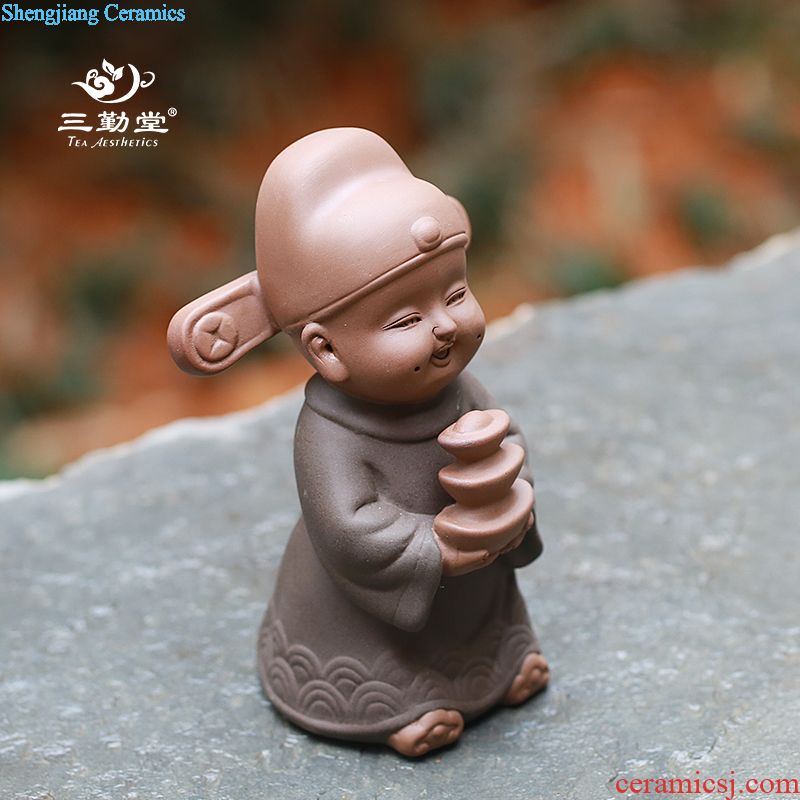 Three frequently hall your kiln) tea jingdezhen ceramic kung fu tea tea filter mesh tea accessories S01004