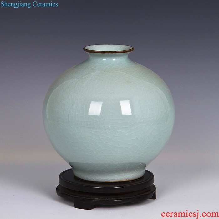 Hand draw blue and white porcelain, porcelain in jingdezhen ceramic vase new colorful ceramic vases, furnishing articles antique furniture