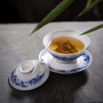 Hand-painted JingJun jingdezhen ceramics colored enamel flowers all hand sample tea cup cup master of kung fu single cup
