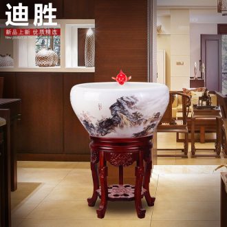 Jingdezhen ceramic bottle is empty a kilo wedding reception with household liquor gift seal festival jars furnishing articles