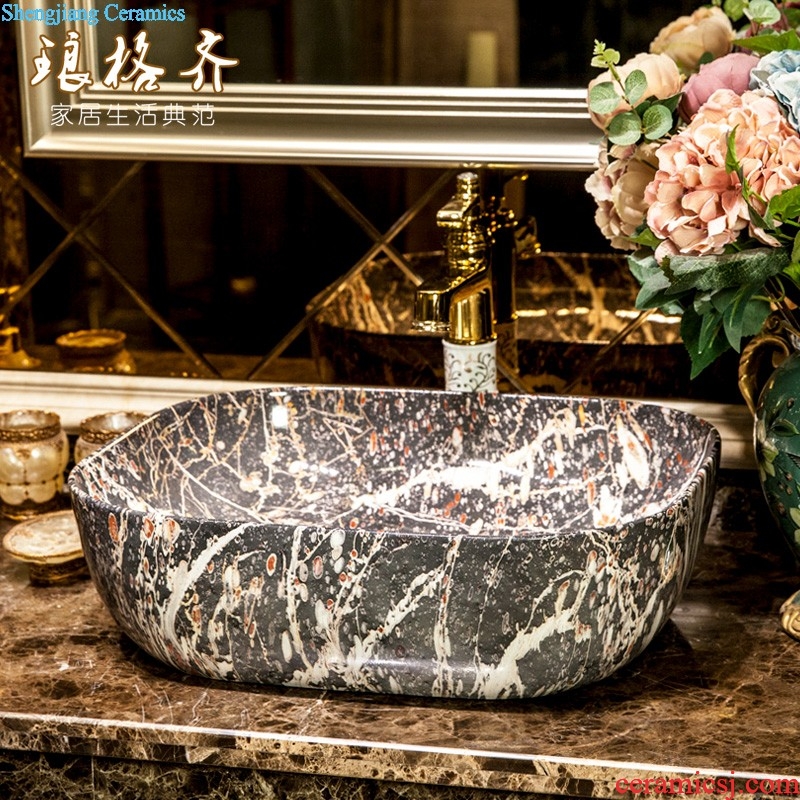 Koh larn, qi stage basin sink lavatory ceramic european-style bathroom art basin of the basin that wash a face