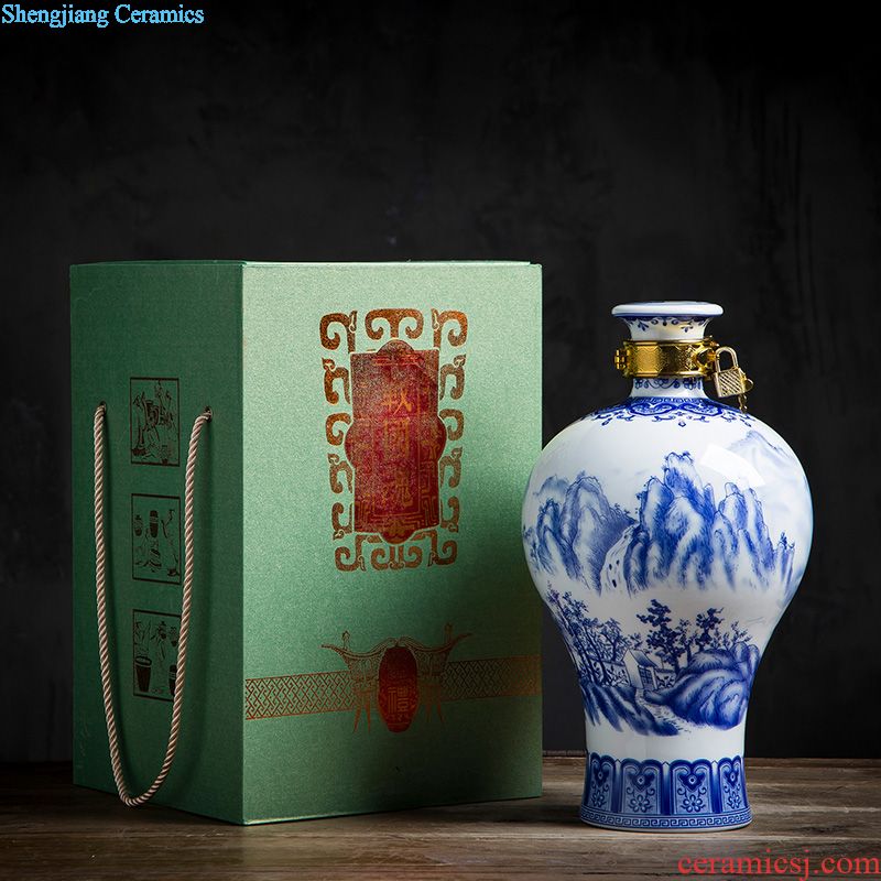 Jingdezhen ceramic tea pot home mini portable small tea tea tea urn sealed cans accessories storage tanks