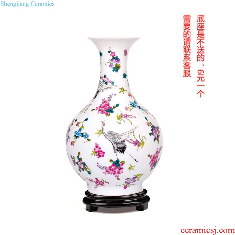 Jingdezhen ceramics hand-painted archaize of large blue and white porcelain vase furnishing articles home sitting room adornment handicraft