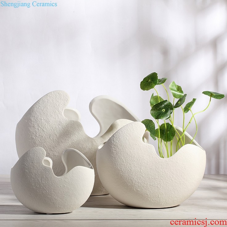 Creative ceramic vase contemporary and contracted style the sitting room porch ark office interior furnishing articles home decoration