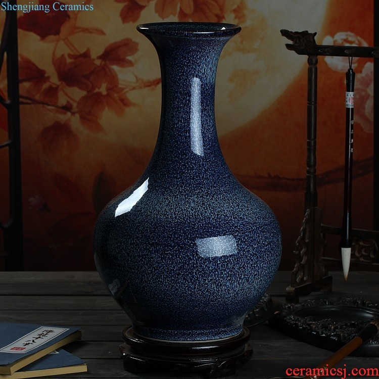 Jingdezhen ceramics new Chinese vase furnishing articles dried flower arranging flowers sitting room home TV ark soft adornment is placed