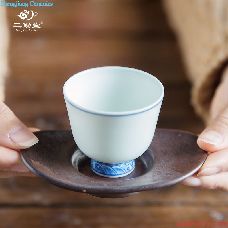 The three frequently your kiln jingdezhen ceramic sample tea cup open piece of kung fu tea cups S44003 masters cup single cup