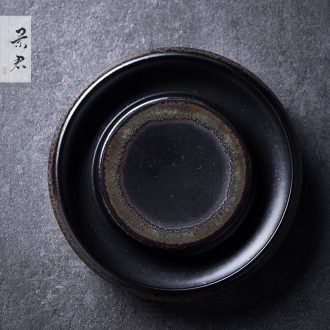JingJun dry machine manual tea set ceramic bearing Japanese coarse pottery pot dishes pot bearing pot dry foam tray of archaize meal