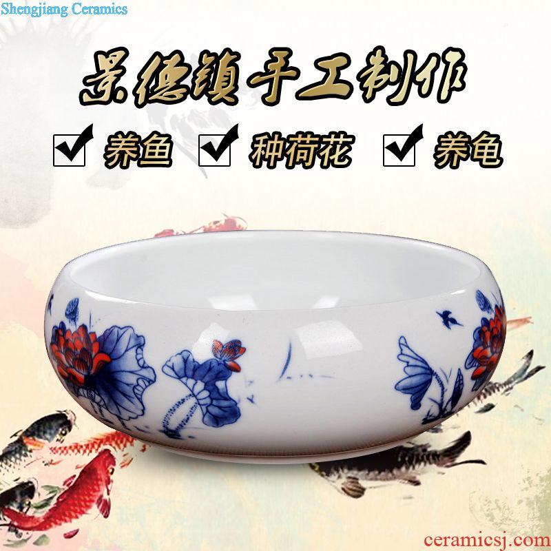 Jingdezhen ceramic bottle 1/2/3/5 jins of silver gold pig pig creative decorative furnishing articles empty wine jars