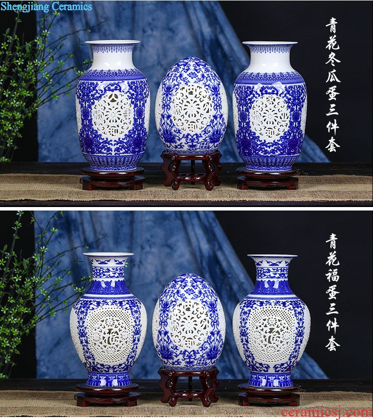 Jingdezhen ceramic barrel ricer box 5 jins of 10 jins home outfit ricer box sealing bin moistureproof insect-resistant rice flour