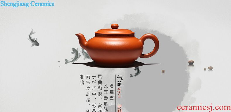 Three frequently don white porcelain tureen jingdezhen ceramic cup only large kung fu tea set rich tea bowl hand by hand