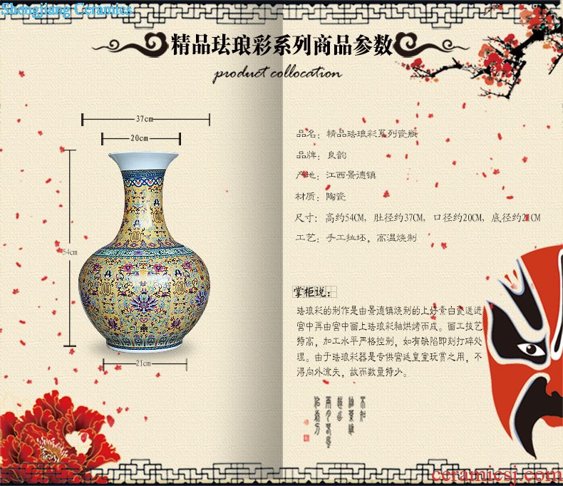 Archaize dragon pattern of blue and white porcelain vase household act the role ofing is tasted the modern jingdezhen ceramics handicraft furnishing articles in the living room